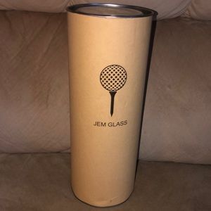 Jem Glass. Golf ball rocks glasses